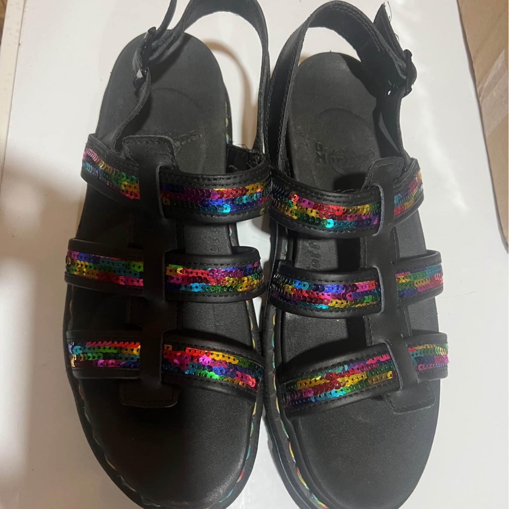 Dr. Martens Sandals with Adjustable Buckle